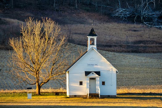 라스베이거스 결혼식 리틀 화이트 채플 내부 예배당 모습