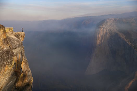 미국 국립공원 자이언 옵저베이션 포인트 트레일 풍경