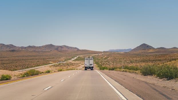 루트66 로드트립 애리조나 사막 선셋 드라이브