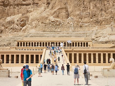 이집트 여행 룩소르 왕가의 계곡 입구