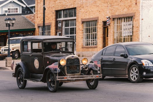 루트66 로드트립 렌터카 Ford Escape SUV 차량 모습