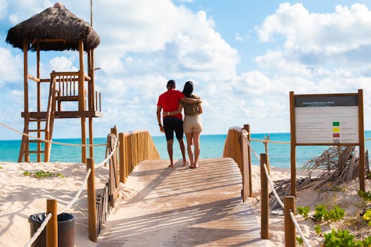 칸쿤 툴룸 여행 2026 완벽 가이드: 치안 현황부터 세노테 투어, 7박8일 일정까지 2 칸쿤 툴룸 여행 호텔존 해변 전경