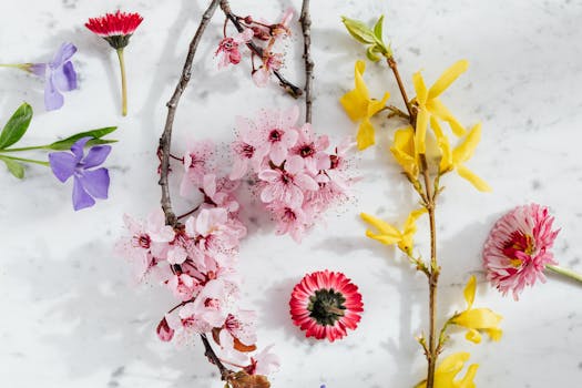벚꽃 개화 시기 사진 구도 예시 터널 프레임 반영