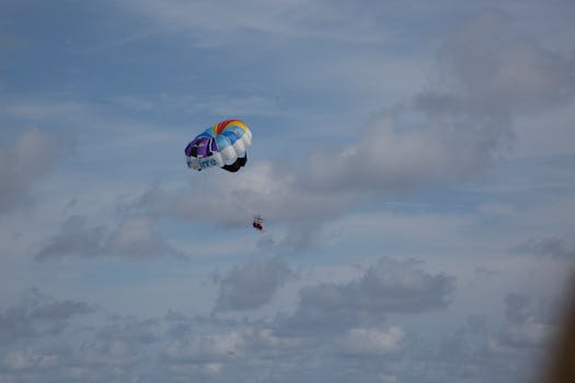 뉴질랜드 퀸스타운 여행 스카이다이빙 15000피트 자유낙하 장면