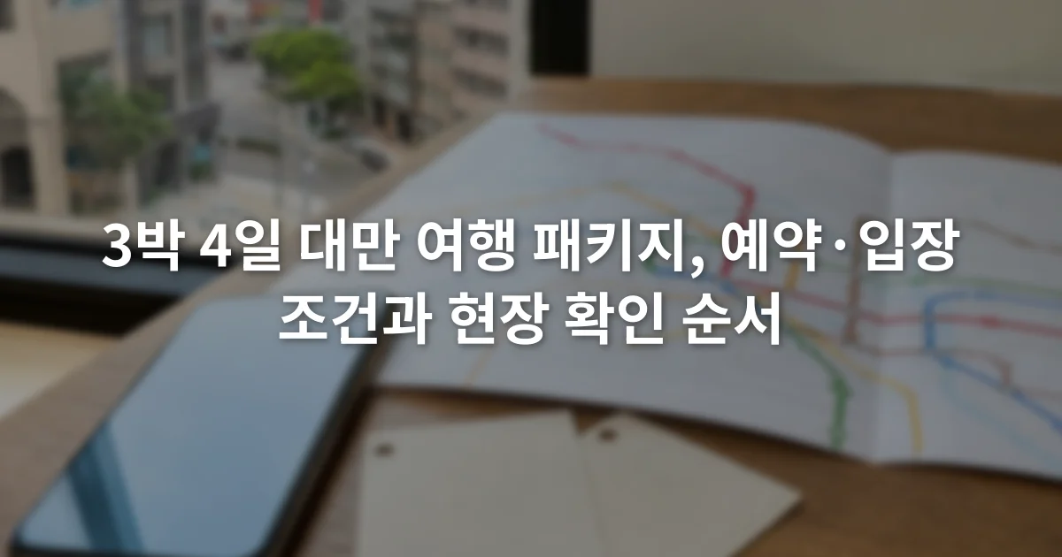 휴대전화 예약 확인 화면 옆에 입장권과 지하철 노선도를 펼쳐 둔 모습
